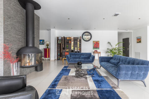 Villa contemporaine avec vue panoramique à St Gély du Fesc