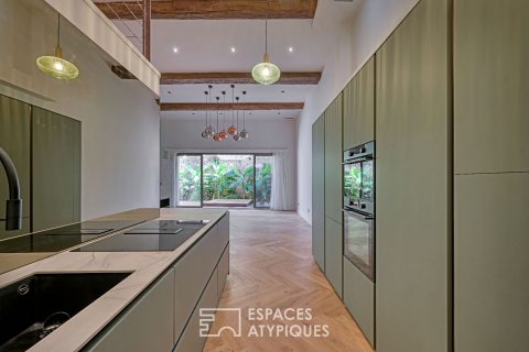 Exceptionnelle maison rénovée avec jacuzzi et garage à Montpellier