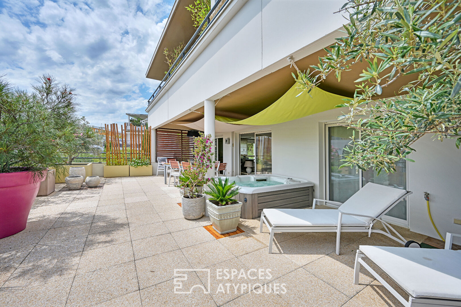 Exceptionnel appartement avec terrasse et jacuzzi à Montpellier