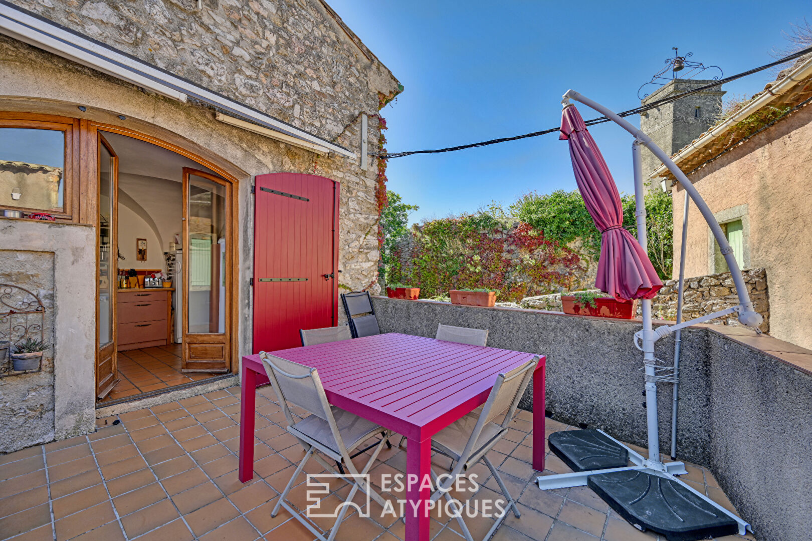 Incredible character house in the heart of Puéchabon
