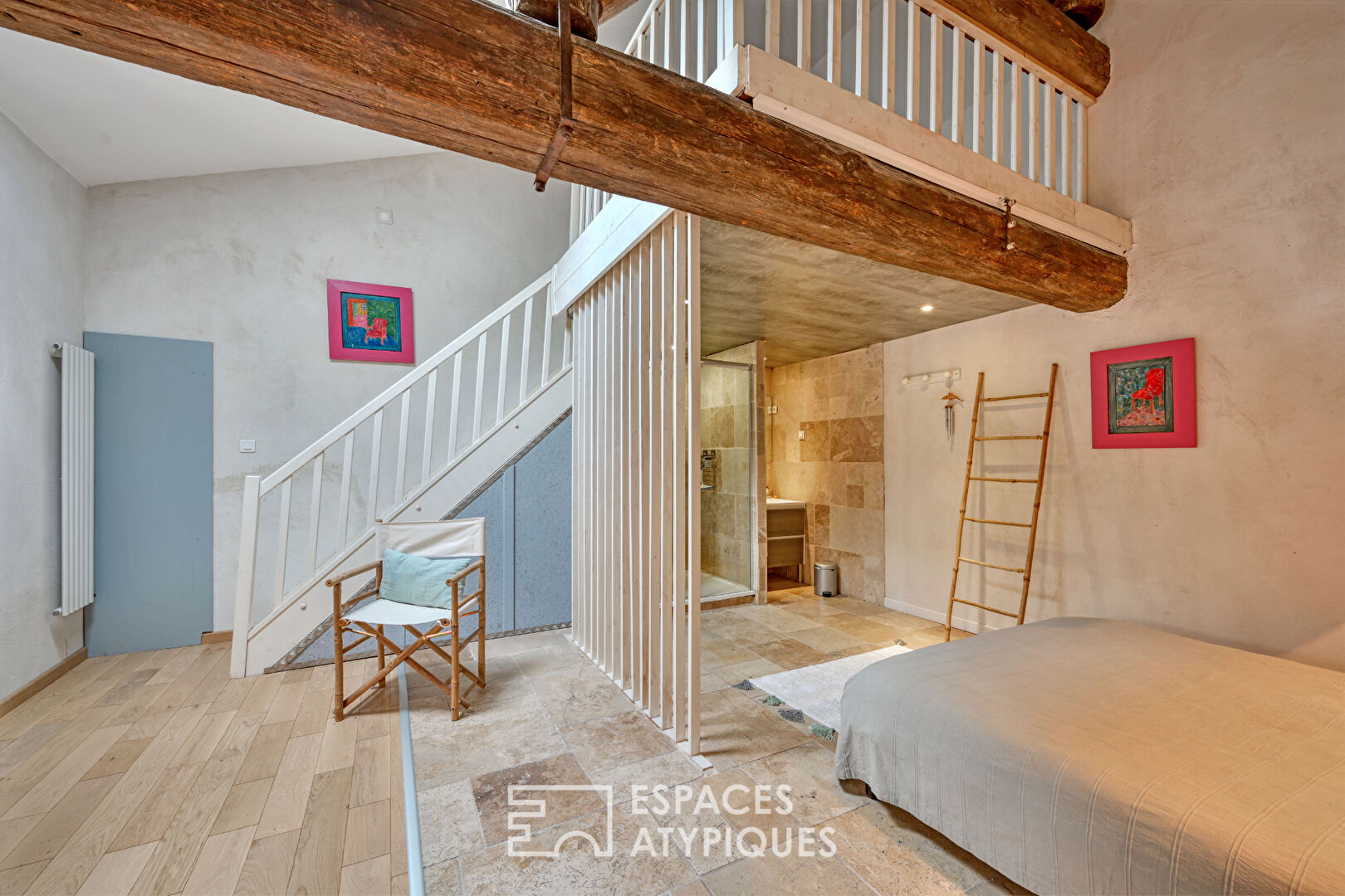 Renovated old distillery with swimming pool and garden