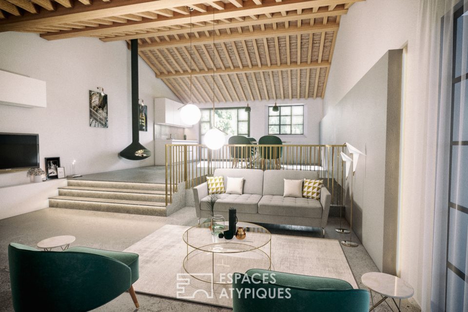 84110 VAISON LA ROMAINE - Maison de village à terminer - Réf. 076EAA