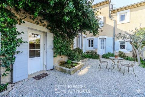 Propriété en Provence avec jardin et 2 appartements indépendants avec revenu locatif