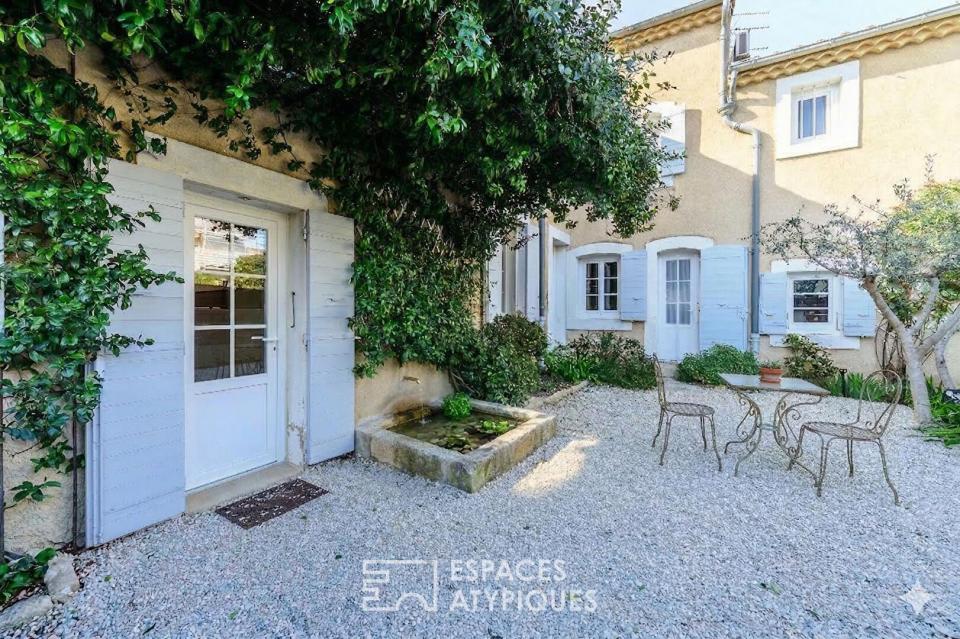 Propriété en Provence avec jardin et 2 appartements indépendants avec revenu locatif