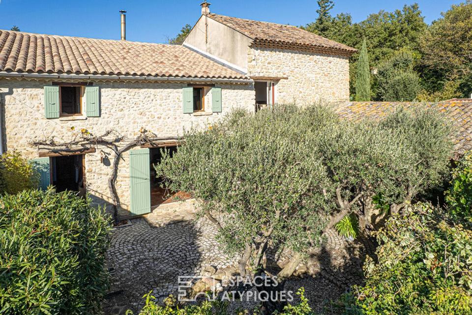 Mas rénové dans un havre de paix