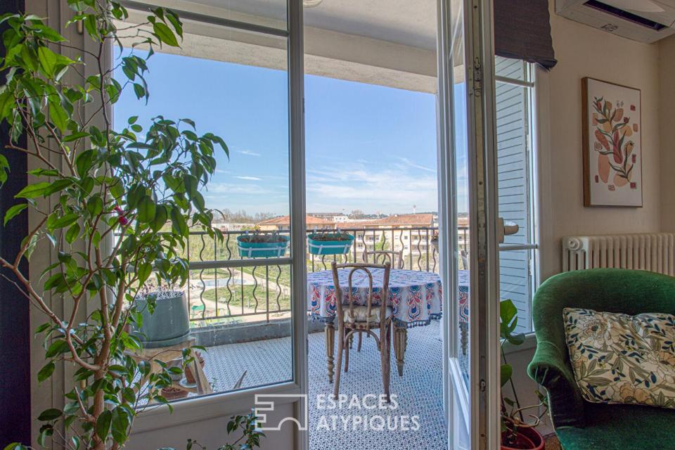 DERNIER ETAGE AVEC TERRASSE ET GARAGE