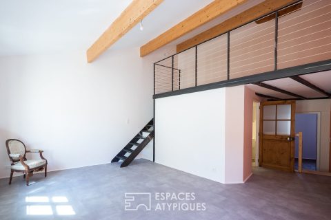 Aerial duplex in the heart of the intramural