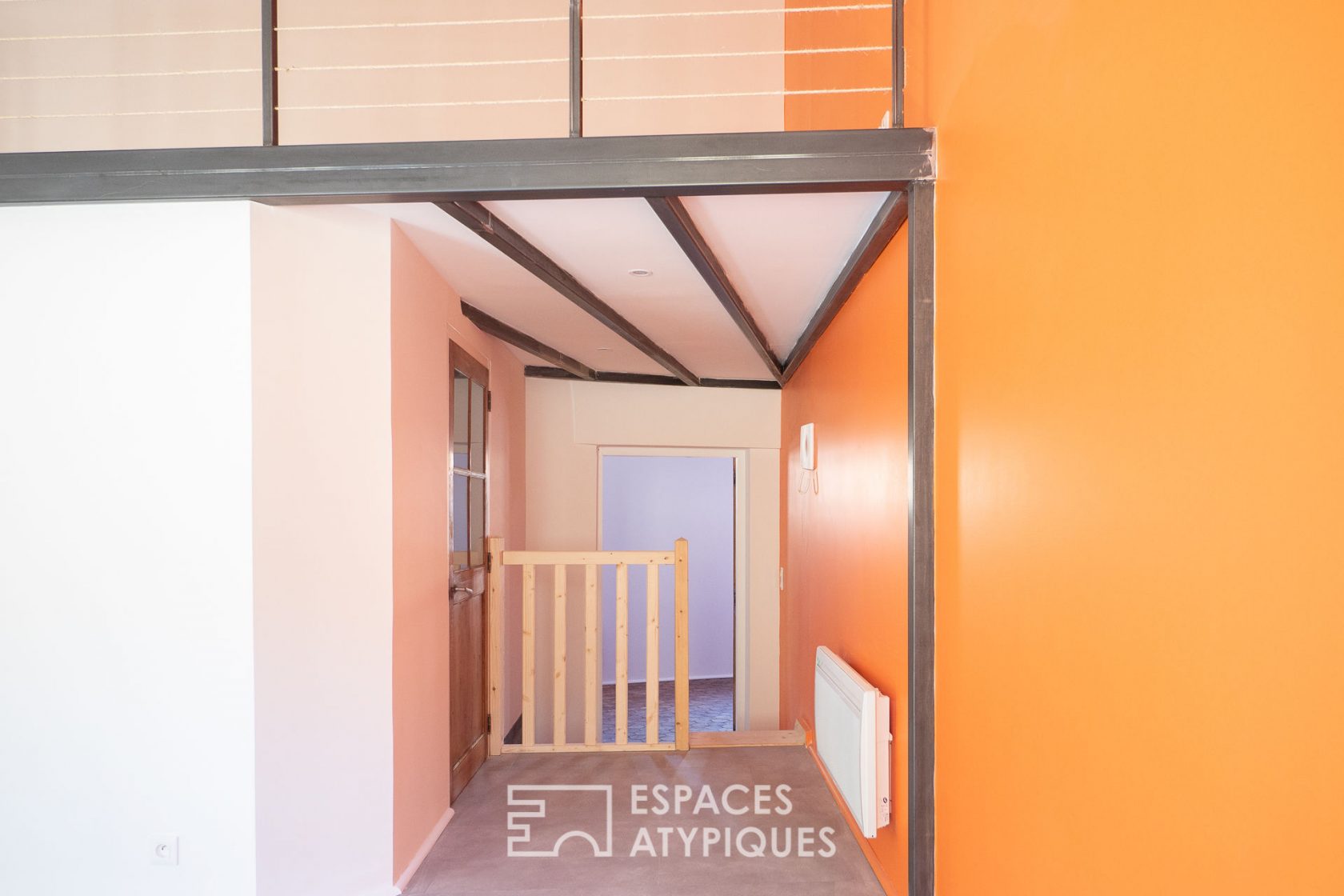 Aerial duplex in the heart of the intramural