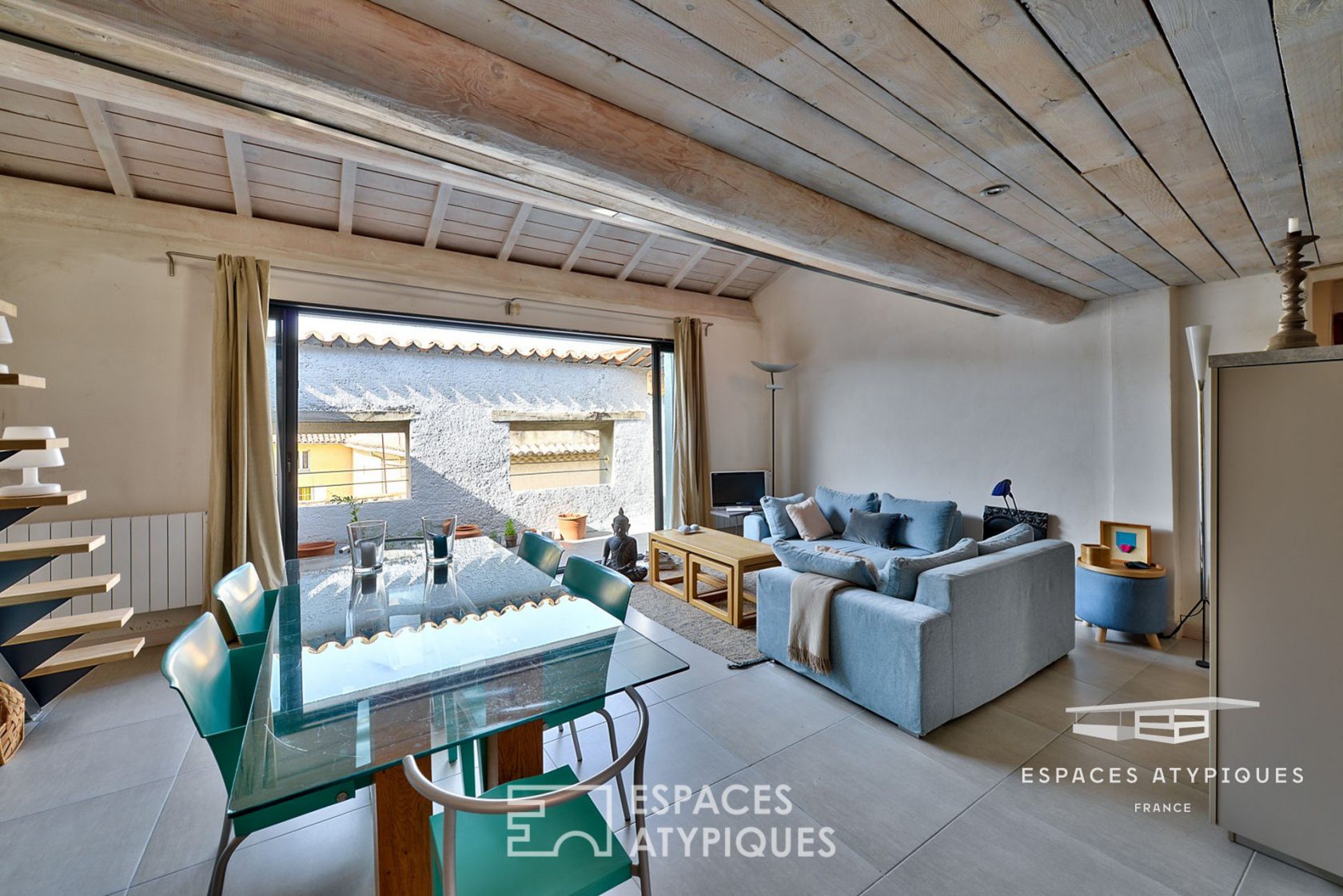 Duplex contemporain avec  terrasse