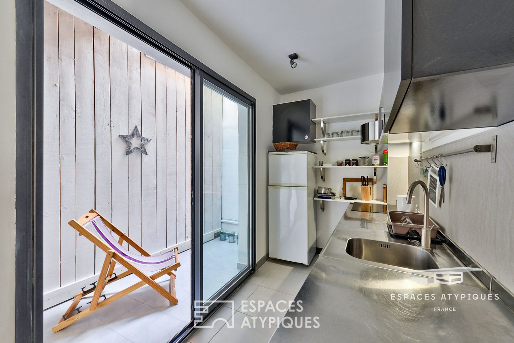Appartement 3 pièces avec patio