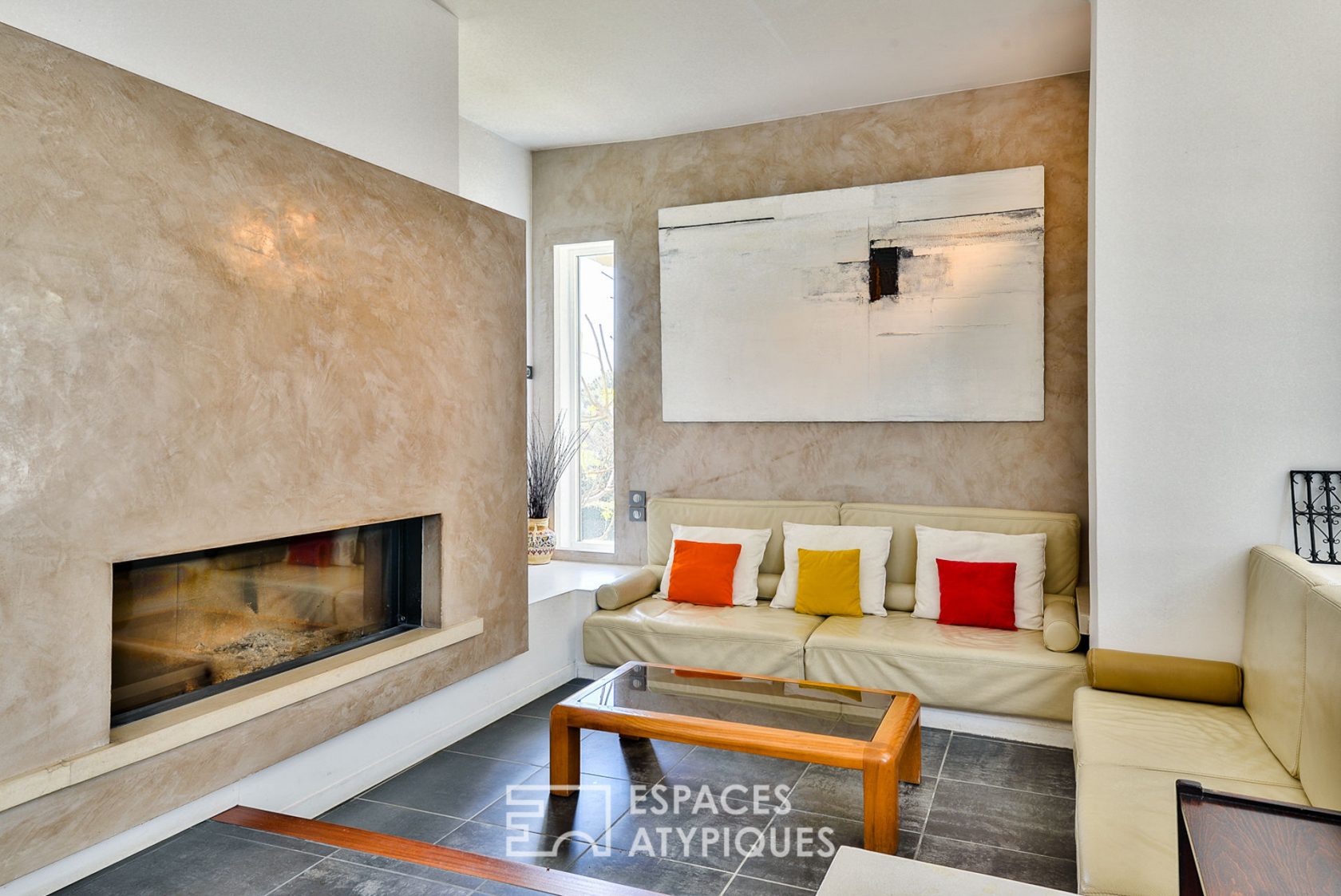 Villa moderniste des années 70 revisitée