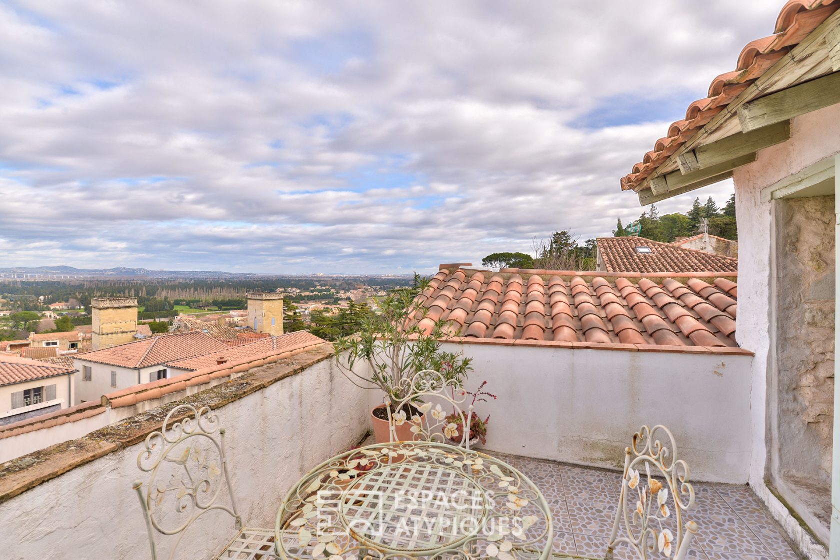 Maison de charme et sa vue panoramique