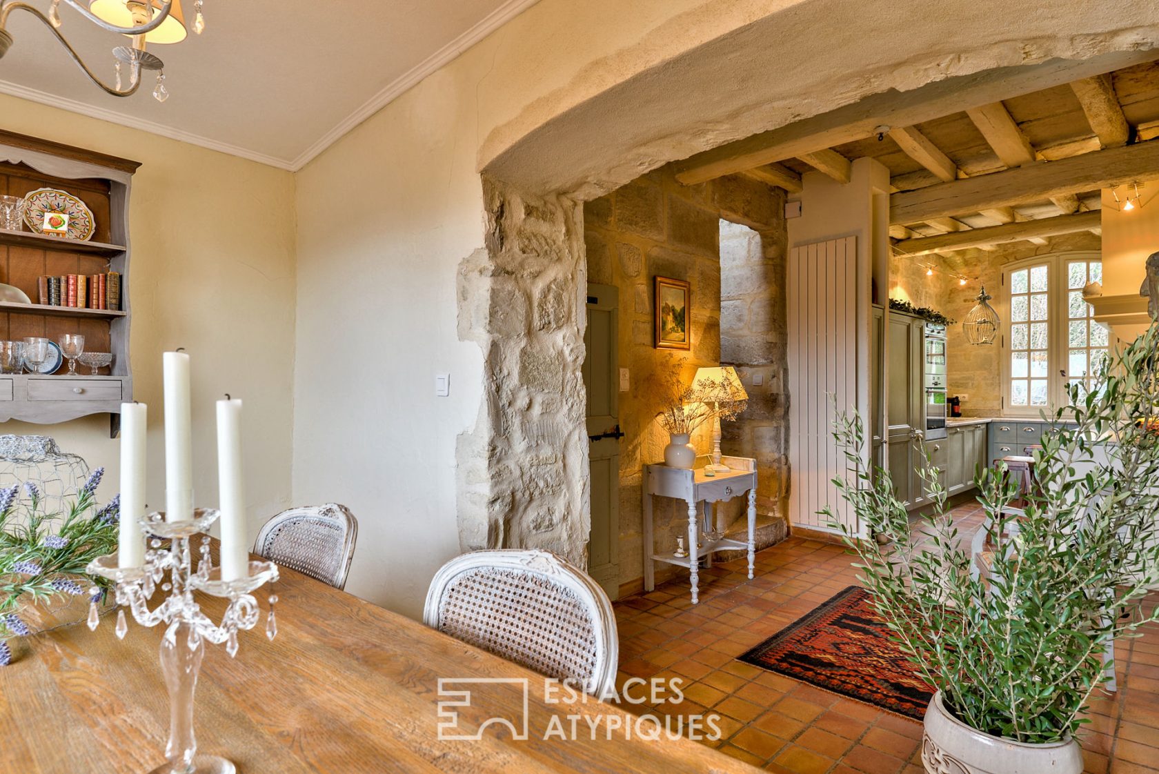 Maison de charme et sa vue panoramique