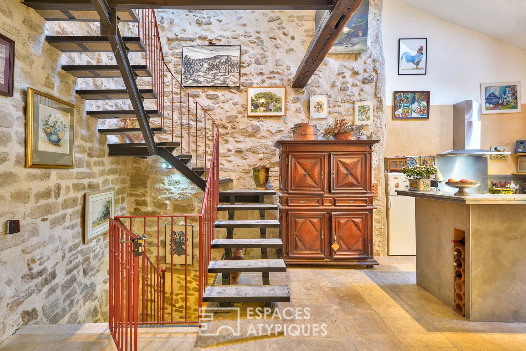 Artist’s house and its incredible tropezienne