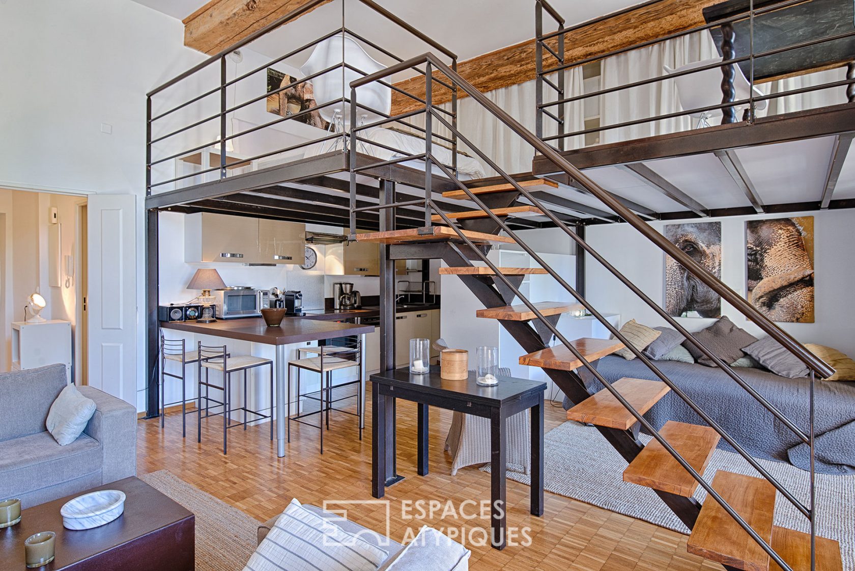 Duplex d’architecte au clos des arts