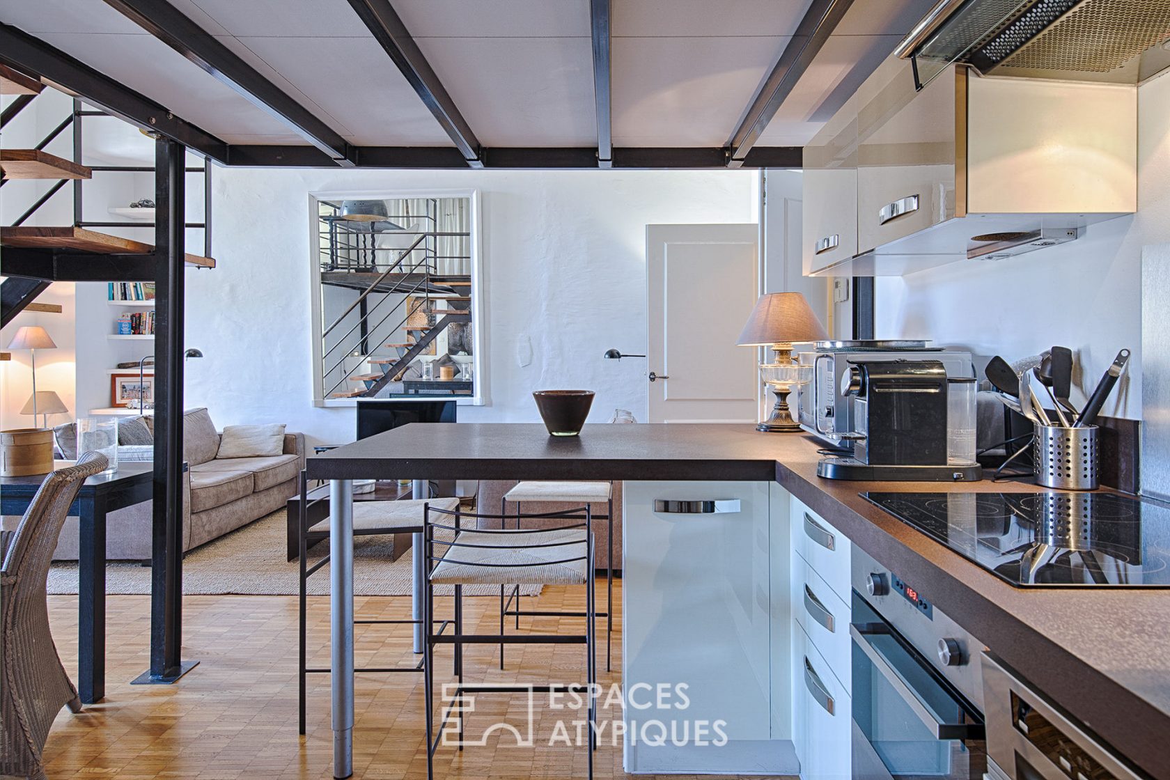 Duplex d’architecte au clos des arts