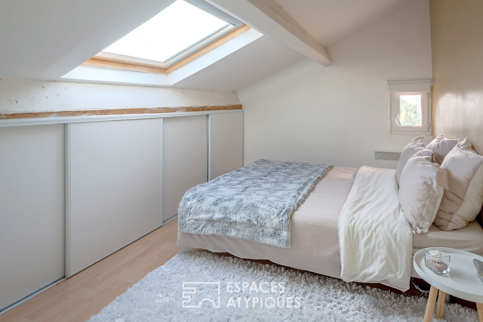Top floor loft style duplex
