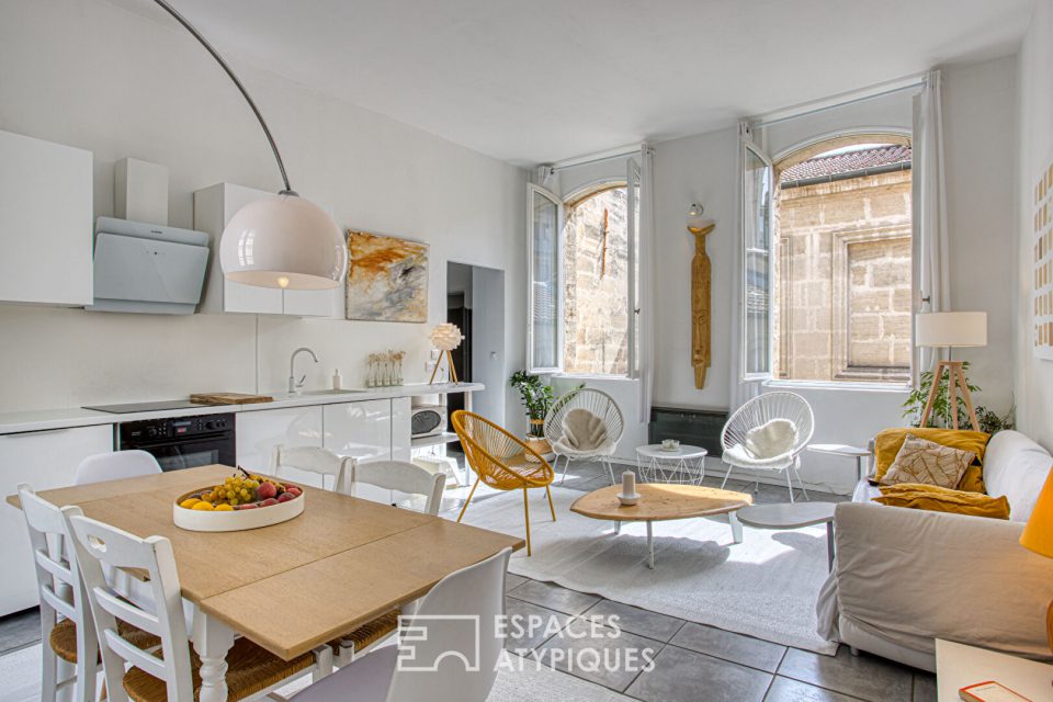 84000 AVIGNON - Rénovation raffinée pour ce beau duplex en dernier étage - Réf. 649EAA