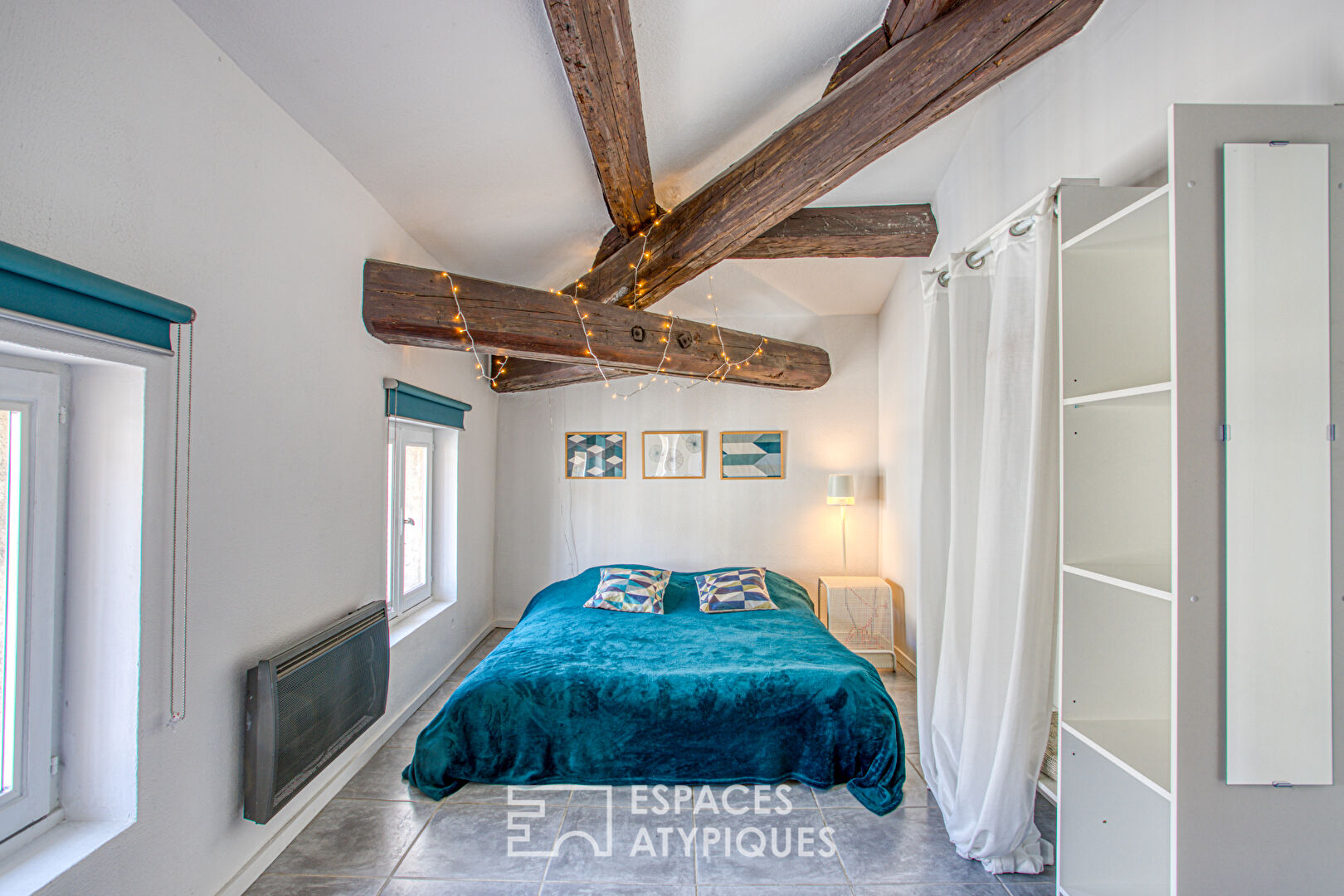 Rénovation raffinée pour ce beau duplex en dernier étage