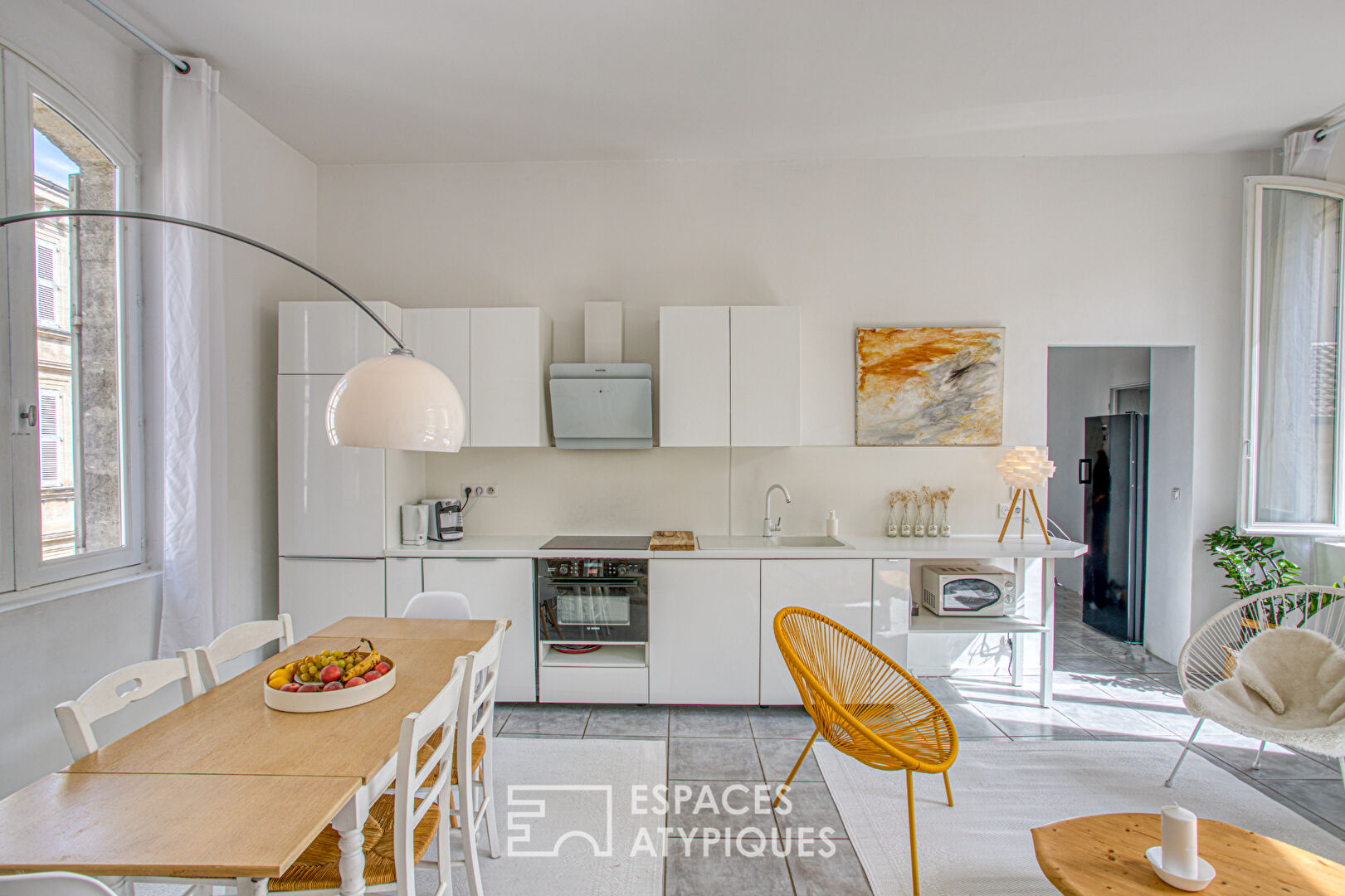 Rénovation raffinée pour ce beau duplex en dernier étage