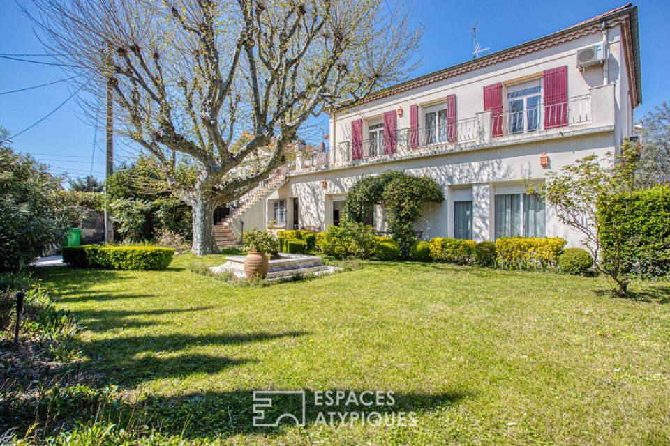 Maison de charme divisée en 4 appartements de caractère