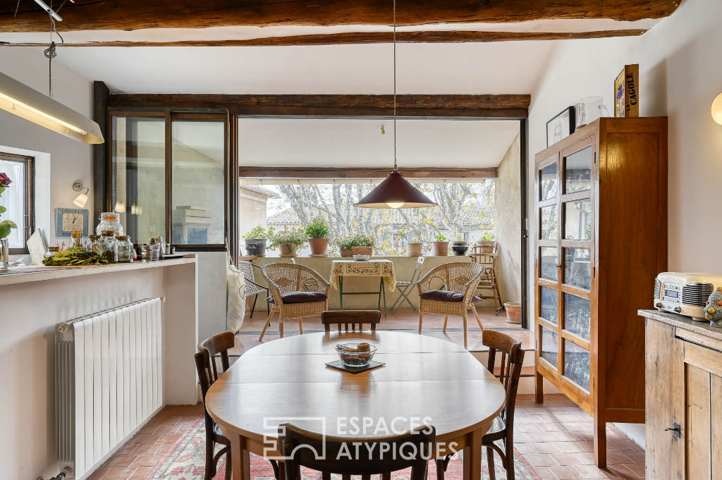 Loft-style townhouse