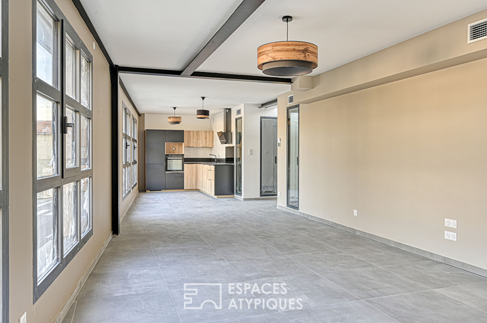 Loft with Rooftop and garage