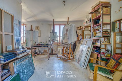 The painter’s house and its garden full of fantasy