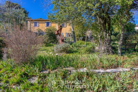 The painter’s house and its garden full of fantasy