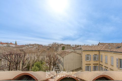 Duplex atypique sous les toits d’Avignon