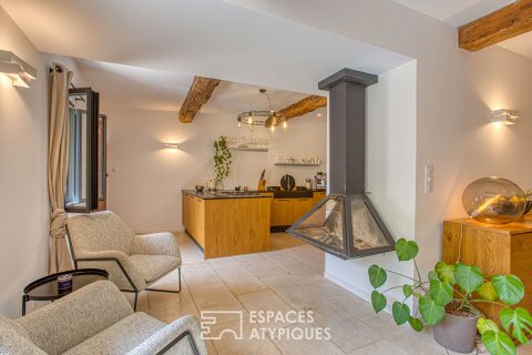 Rénovation d’exception avec vue imprenable au pied du Ventoux