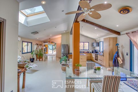 Renovated house with swimming pool and gites on the Pernoise hill