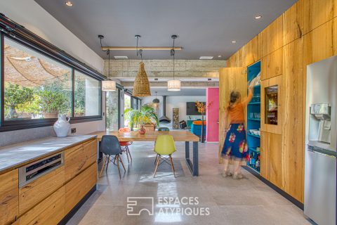 Élégante maison d&rsquo;architecte en bord de Sorgue