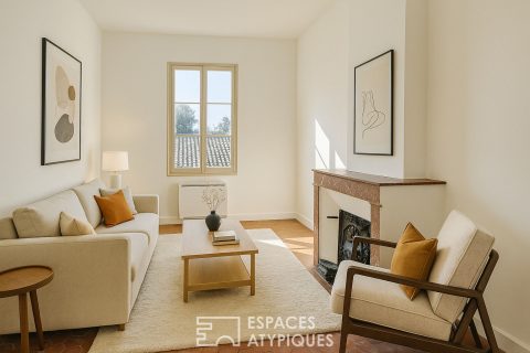 Appartement duplex rénové en coeur de ville avec terrasse