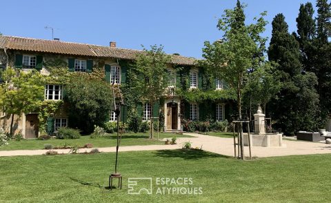 Propriété d’exception près d’Avignon, un voyage au coeur de l’authenticité provençale