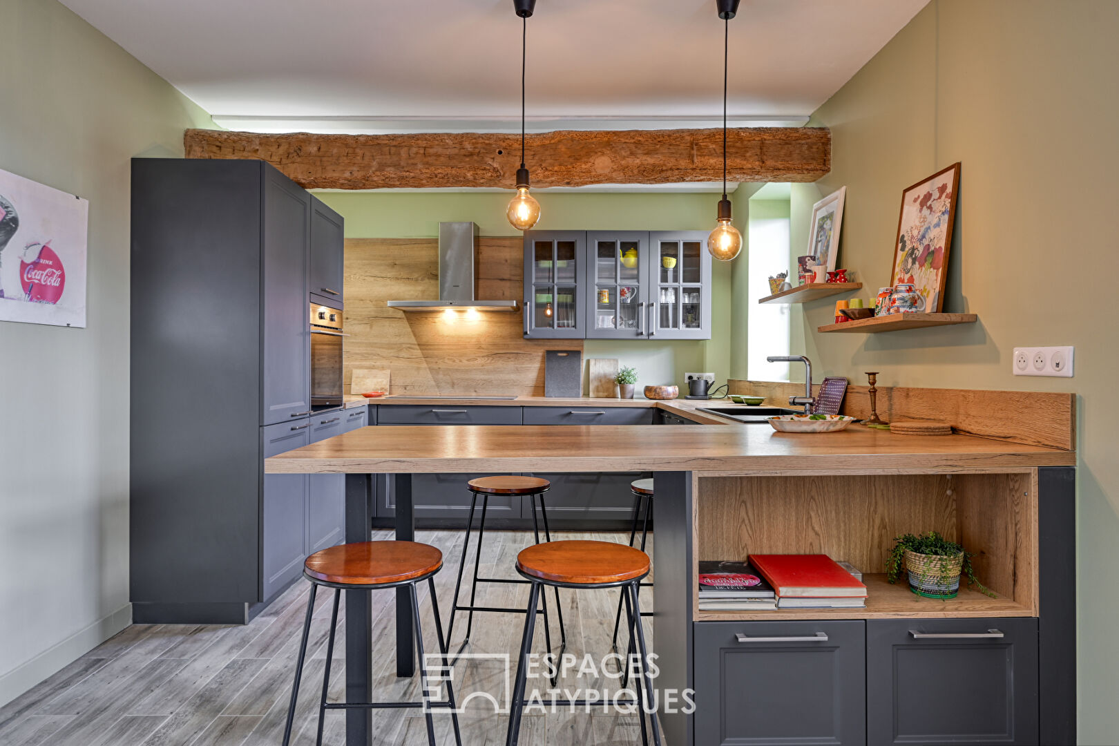 Renovated village house with lovely view