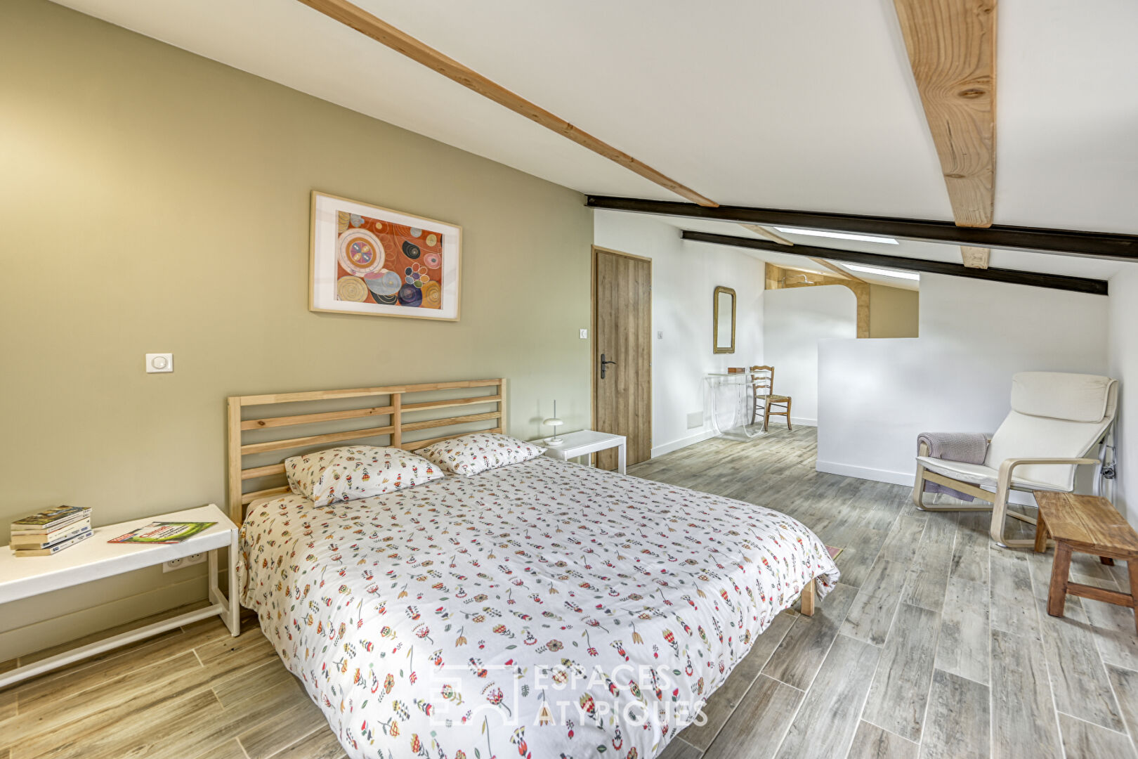Renovated village house with lovely view