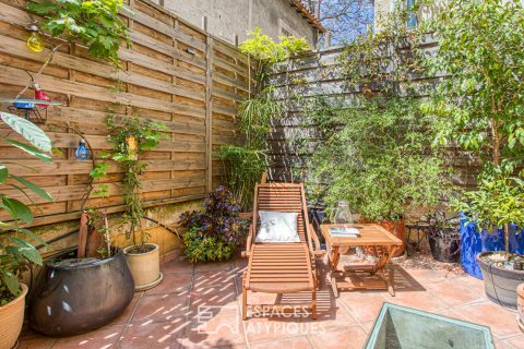 Maison de charme et ses terrasses en intra-muros