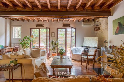 Maison de charme et ses terrasses en intra-muros