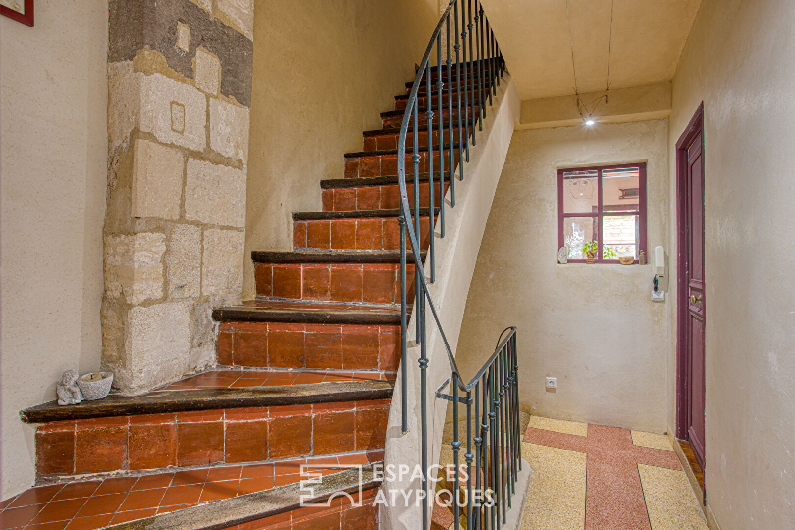 Maison de charme et ses terrasses en intra-muros