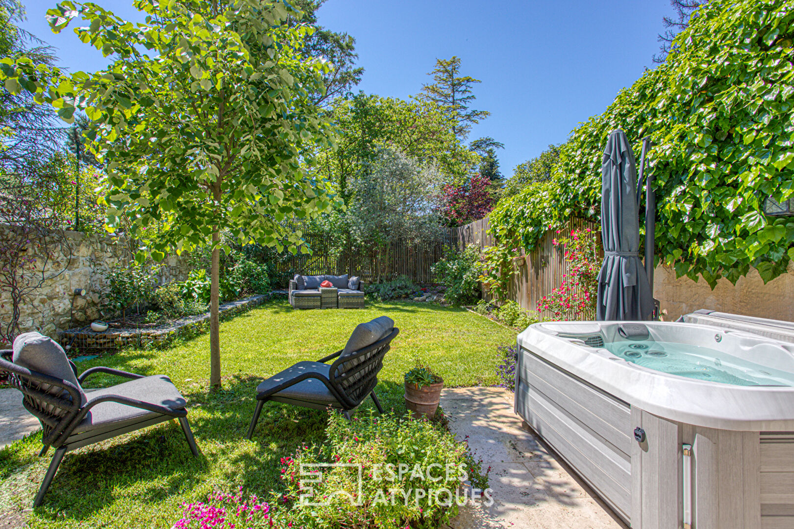 Charmante maison de village avec terrasse et jardin