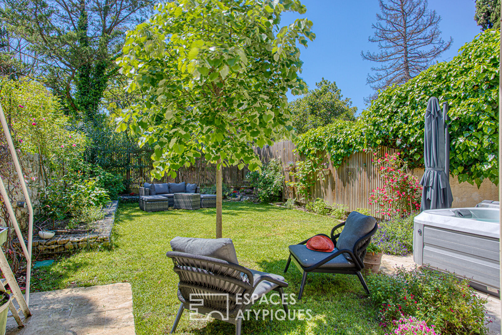 Charmante maison de village avec terrasse et jardin