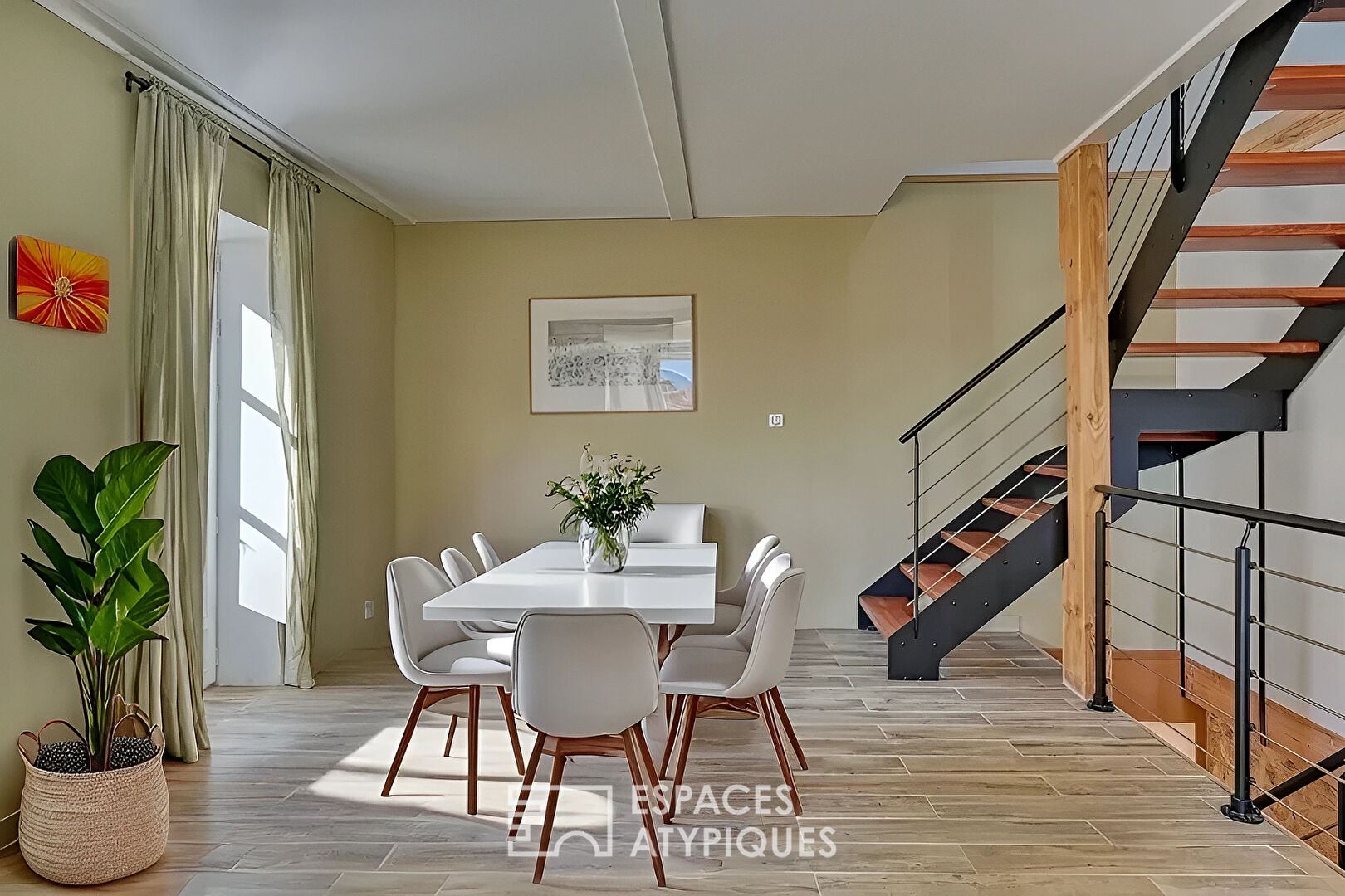 Renovated village house with lovely view