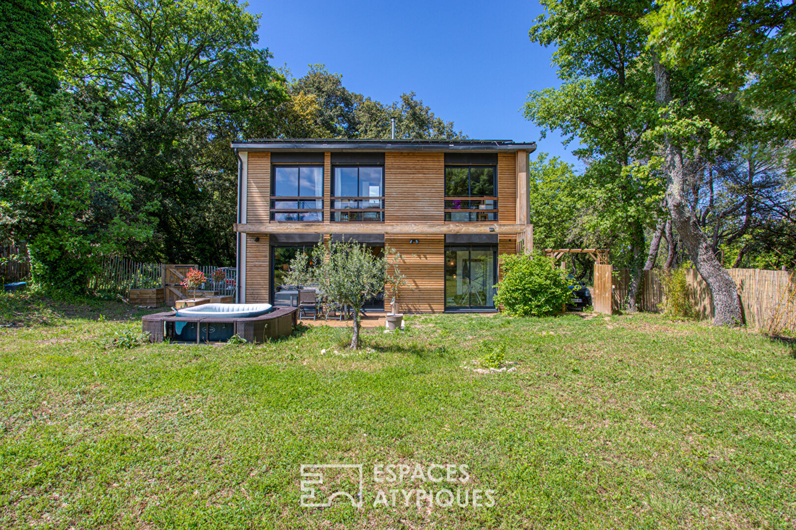Maison écologique à ossature bois