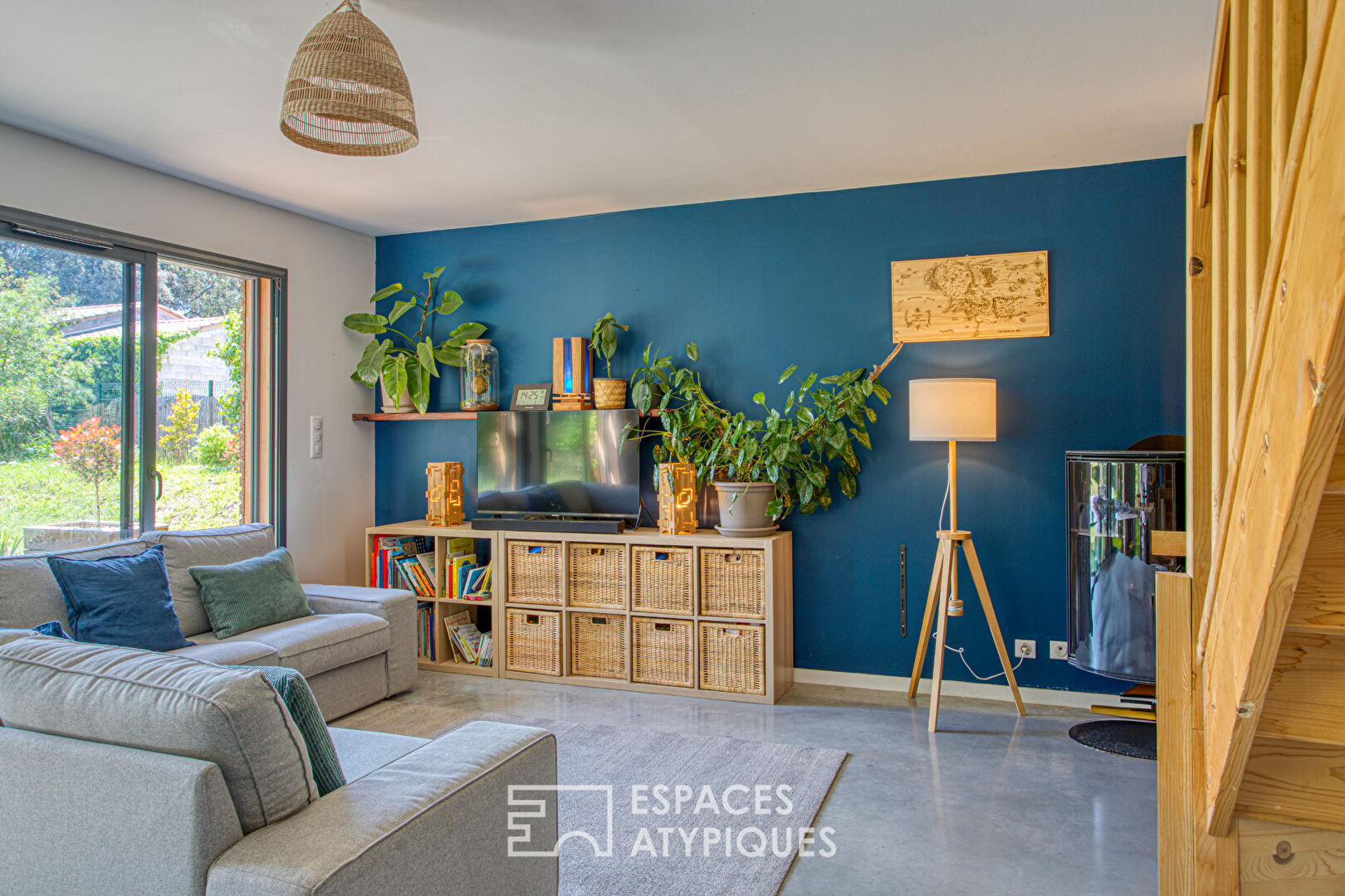 Maison écologique à ossature bois