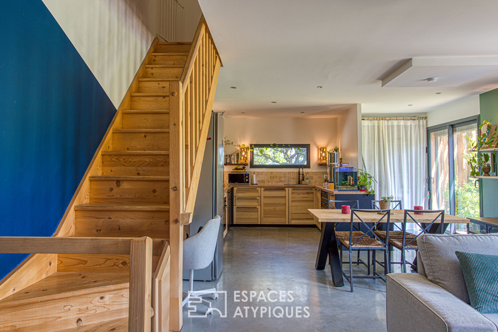 Maison écologique à ossature bois