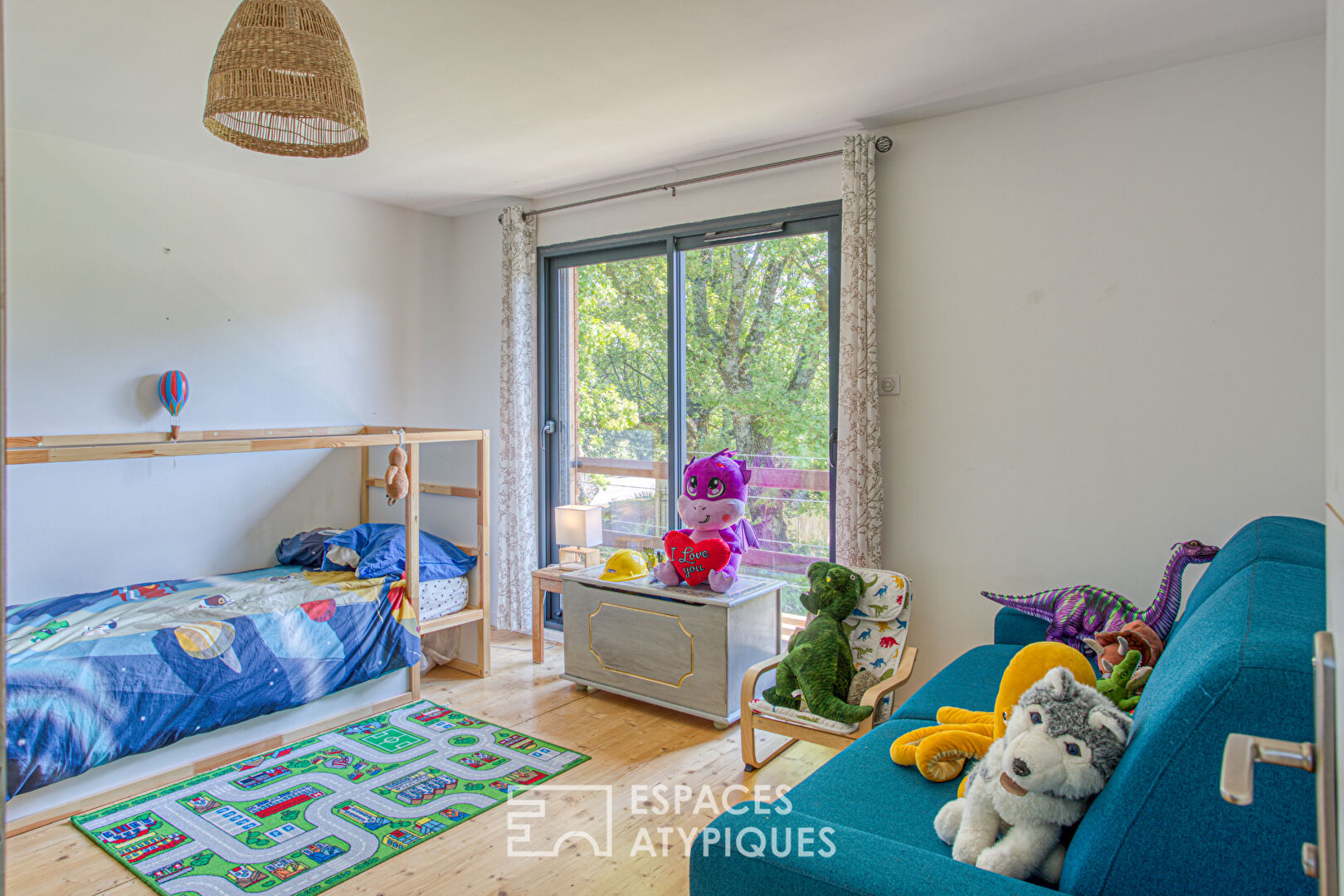 Maison écologique à ossature bois