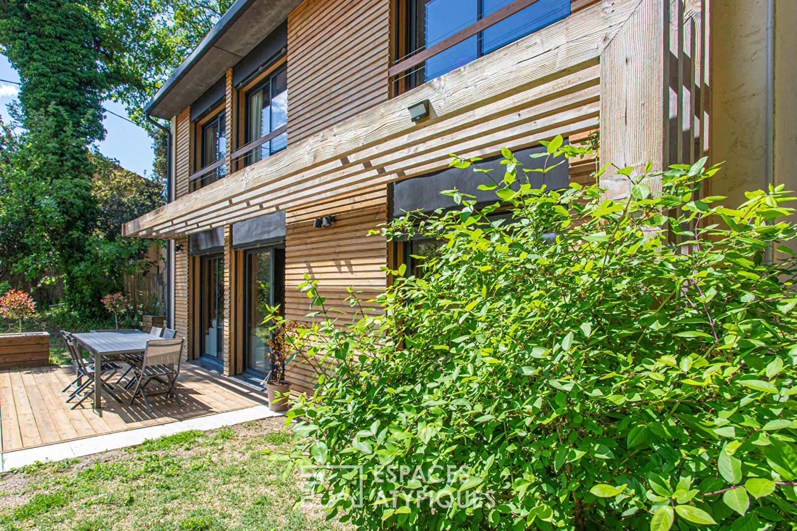 Maison écologique à ossature bois