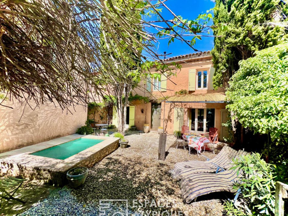 Charmant cottage en Luberon avec jardin et bassin