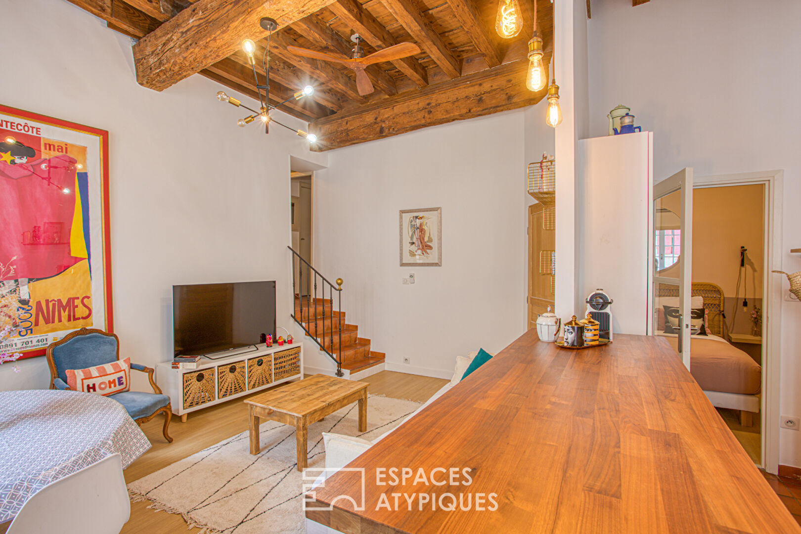 Appartement élégamment rénové en coeur de ville